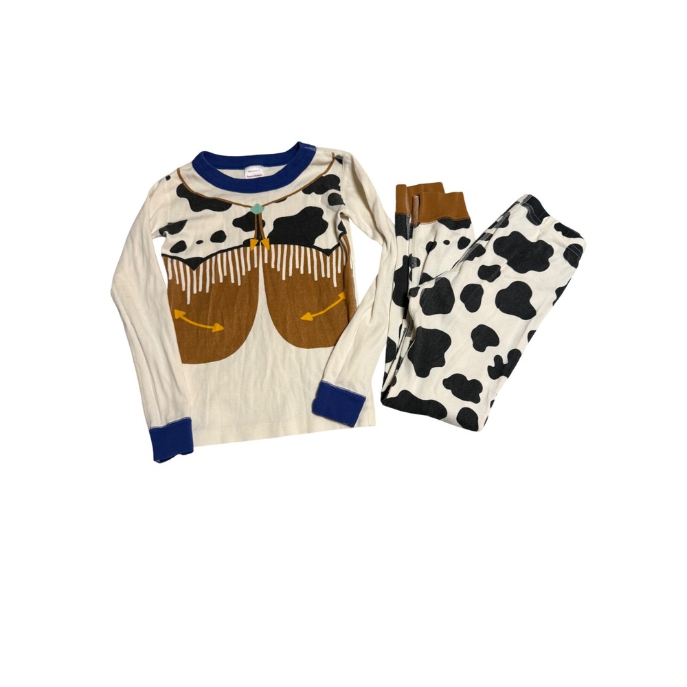 Hanna Andersson SZ 6-7 Pajamas Set Unisex Halloween Costume Cowboy